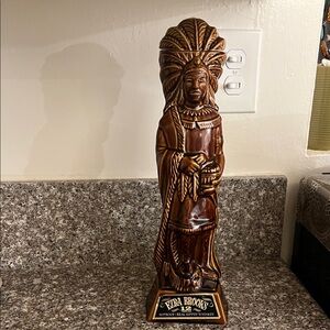 Brooks Rich Brown Sculpture - Home Art Piece